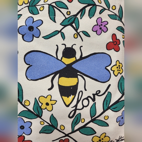 BRIGHTON You Warm My Heart Canvas Tote NWOT - Picture 15 of 15